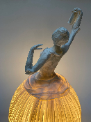 Sculpture lumineuse MADEMOISELLE H