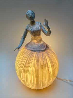 Sculpture lumineuse PM MADEMOISELLE B