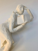 Sculpture papier LECTRICE F