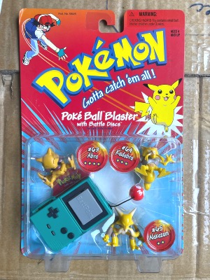 BLISTER 3 FIGURINES POKEMON VINTAGE