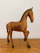 Cheval en bois sculpté - VINTAGE