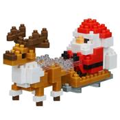 Nanoblock PÈRE NOËL ET SON RENNE