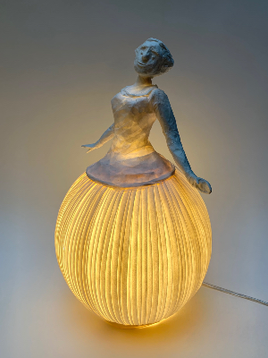 Sculpture lumineuse PM MADEMOISELLE C