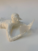 Sculpture papier LECTRICE B