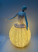 Sculpture lumineuse PM MADEMOISELLE A