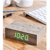 REVEIL FLIP CLICK CLOCK Ash