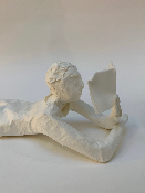 Sculpture papier LECTEUR C