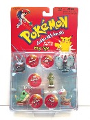 BLISTER 5 FIGURINES POKEMON VINTAGE 