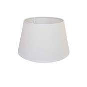 Abat-jour cylindrique LIN BLANC (25)