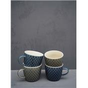 Set de 4 mugs BOLGHERI