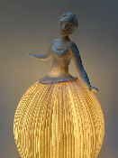 Sculpture lumineuse MADEMOISELLE D