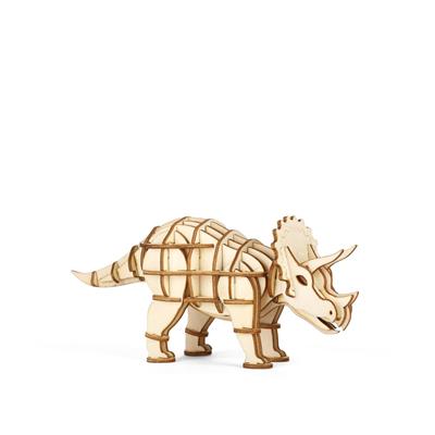 Puzzle 3D en bois TRICÉRATOPS