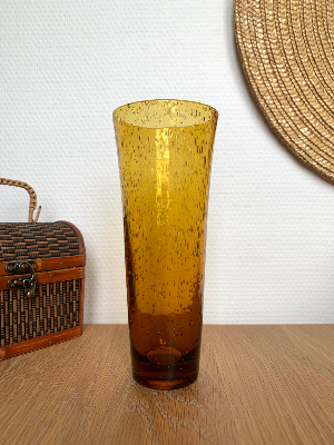 Vase en verre bulle Biot - VINTAGE