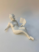 Sculpture papier LECTRICE G