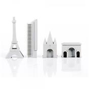 Set 4 gommes PARIS CITY