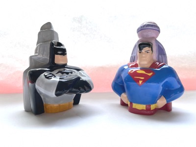 SEL ET POIVRE SUPERMAN ET BATMAN