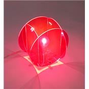 Luminaire NOVA 18 ROUGE FLUO