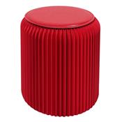 Tabouret pliable ROUGE 50cm