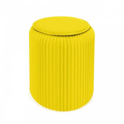 Tabouret pliable JAUNE 42cm