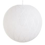 Globe ART DÉCO BLANC 36cm