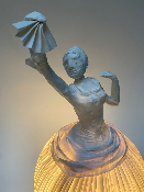 Sculpture lumineuse MADEMOISELLE H