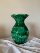 Vase vert en céramique - VINTAGE