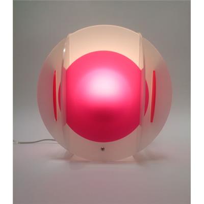 Lampe à poser SUPER NOVA 24 BLANC/FUCHSIA