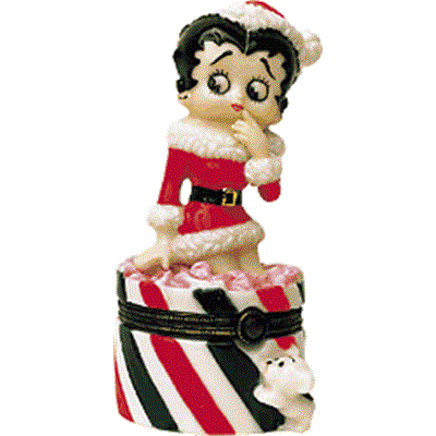 Mini boîte BETTY BOOP NOËL