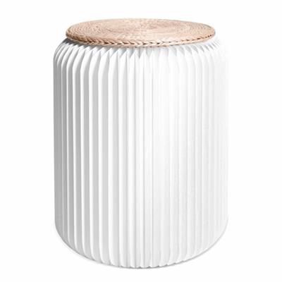 Tabouret pliable BLANC 42cm