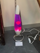 Lampe à lave NÉO BLANCHE ( modele EXPO )