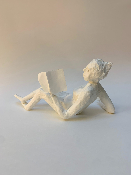 Sculpture papier LECTRICE G