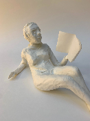 Sculpture papier LECTRICE G