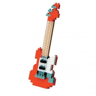 Nanoblock GUITARE ÉLÉCTRIQUE ROUGE