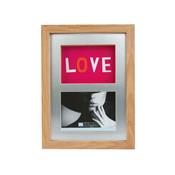 Cadre photo bois duo 13 x 18cm