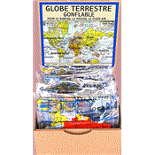Globe terrestre gonflable