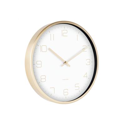 Horloge GOLD ÉLÉGANCE BLANCHE