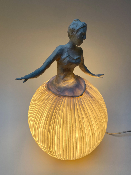 Sculpture lumineuse MADEMOISELLE D