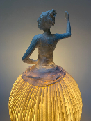 Sculpture lumineuse MADEMOISELLE I