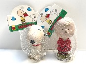 FIGURINE ANTI STRESS  Snoopy et Charlie Brown