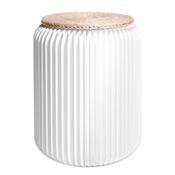 Tabouret pliable BLANC 42cm