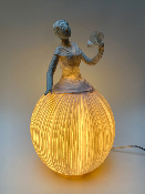 Sculpture lumineuse PM MADEMOISELLE B